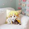 Amine K-Kimetsu No Yaibas Case Plush Fabric Soft Pillowcase Double Sided Print Cushion Cover Household Gifts