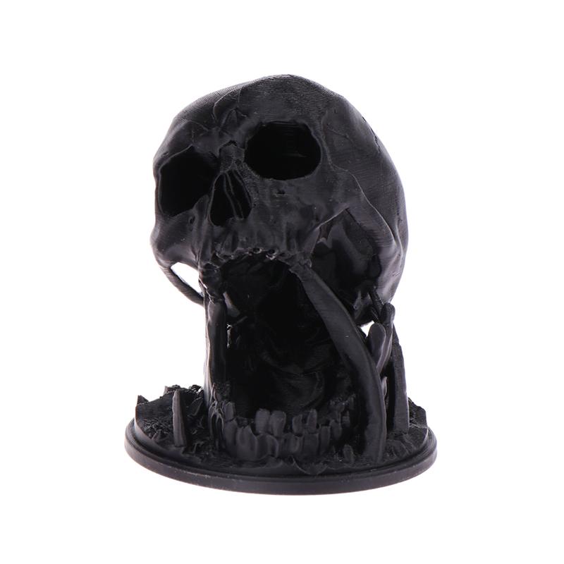 3D Schädel Würfelturm Skelett Figuren Skulptur Dekorative Verzierung Kreatives Aufbewahrungstablett Dnd Würfelrollturm Halloween