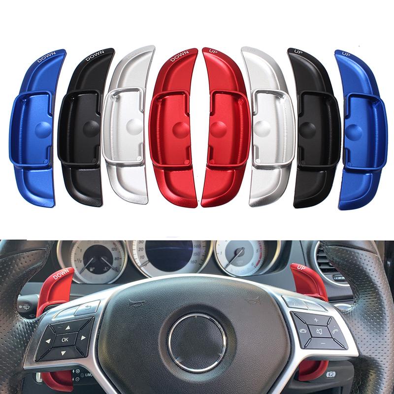 Paddle Shift For Mercedes Benz A B E M Class W204 W212 GLK CLA GLA Car Steering Wheel Paddle Shift Extension Shifters DSG