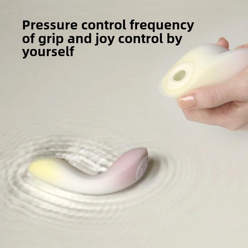 Flower Under The Moon Split Combination Sucking Pressure Sucking Vibrator Masturbator Vibrator Adult Erotic Sex Products