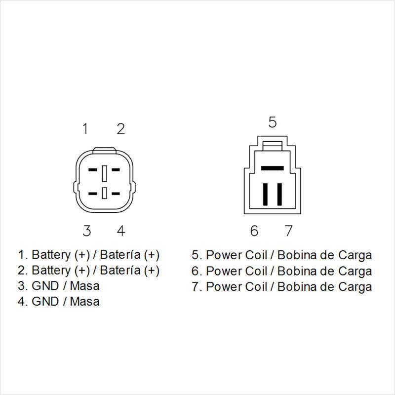 Rectifier for Suzuki VZ800 & GSX650F Models