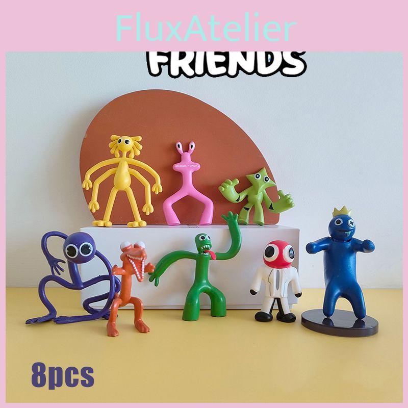 Colorful Roblox Rainbow Friends Figure Toy Set For Kids 8pcs Model Decoration Dolls