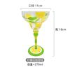 Hand Painted Margarita Glass  Moroccan Collection Glassware Unique Decorative Margarita Glasses Kitchen Table Décor