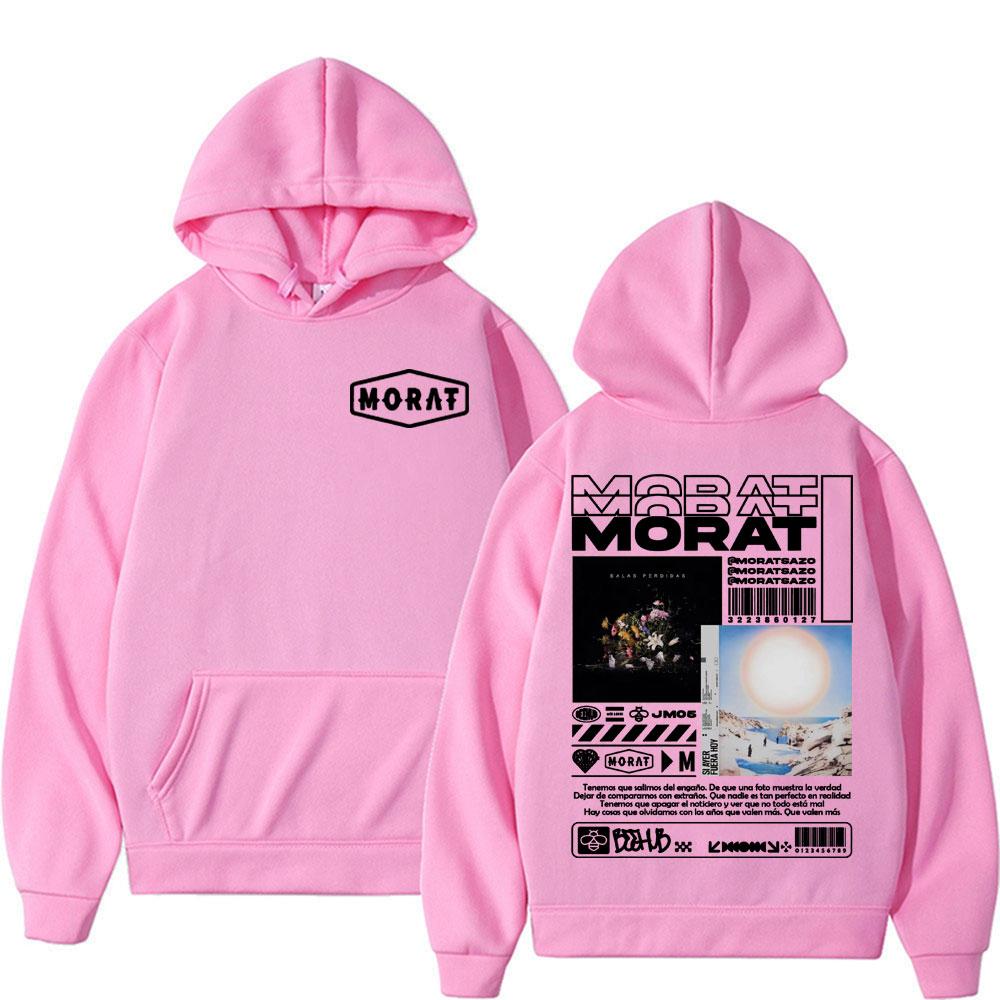 Rock Band Morat Album Graphic Hoodies Men's Hip Hop Style Fashion Vintage Sweatshirts Unisex Harajuku Casual High Quality Hoodie