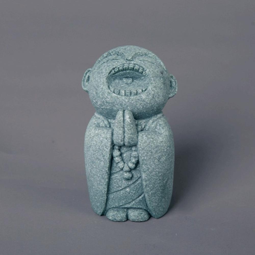 Creative Japanese Miniature Buddha Statue Exquisite Durable Buddha Sculpture Ksitigarbha Buddha Figurine Table Decor