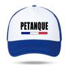 Pétanque Foam Trucker Cap French Outdoor Style Mesh Snapback Hat for Men Women Summer Sun Baseball Cap Apéro Boules Game Hat