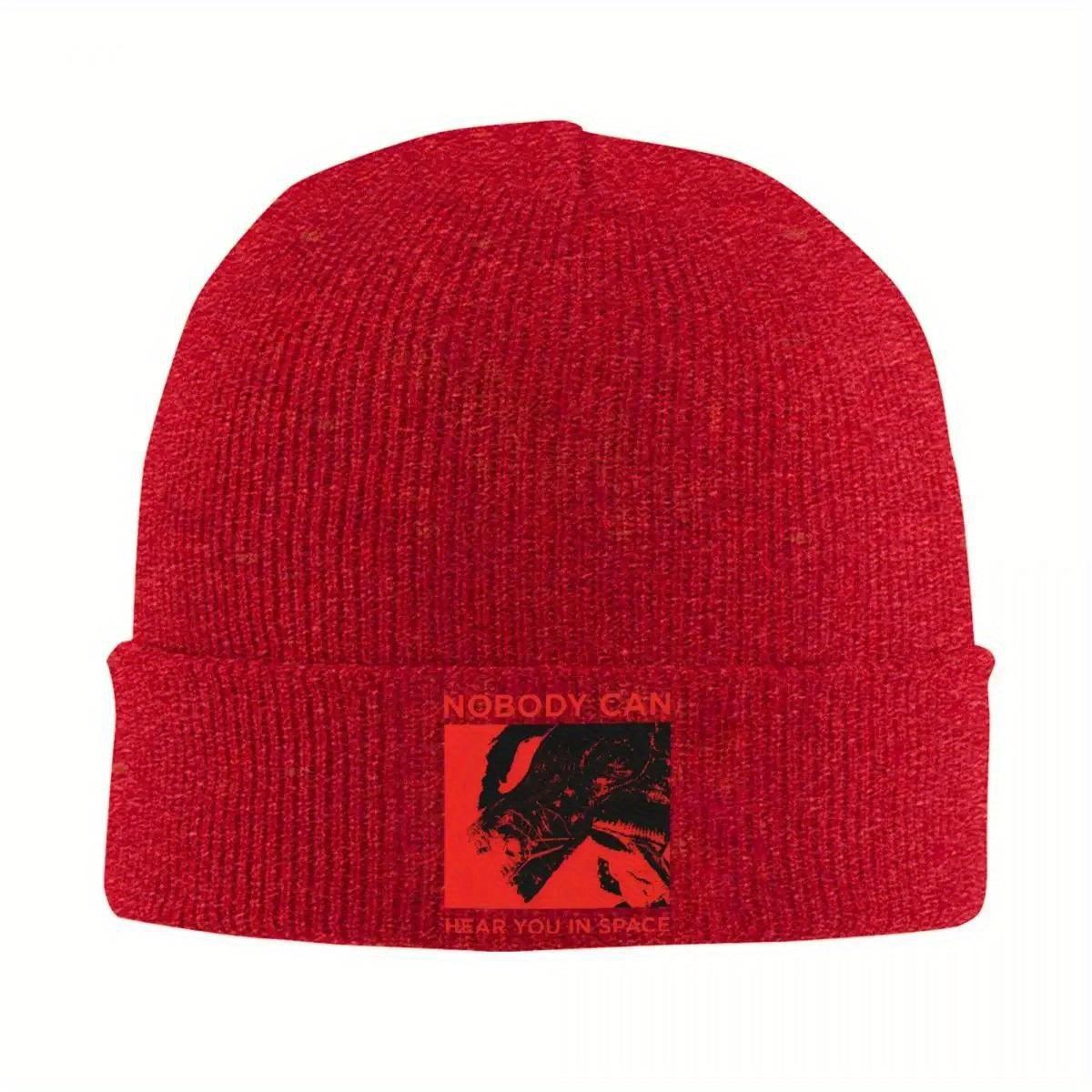 Alien Romulus Nobody Can Hear You In Space Knitted Caps Womens Unisexs Beanie Autumn Winter Hats Acrylic Warm Caps