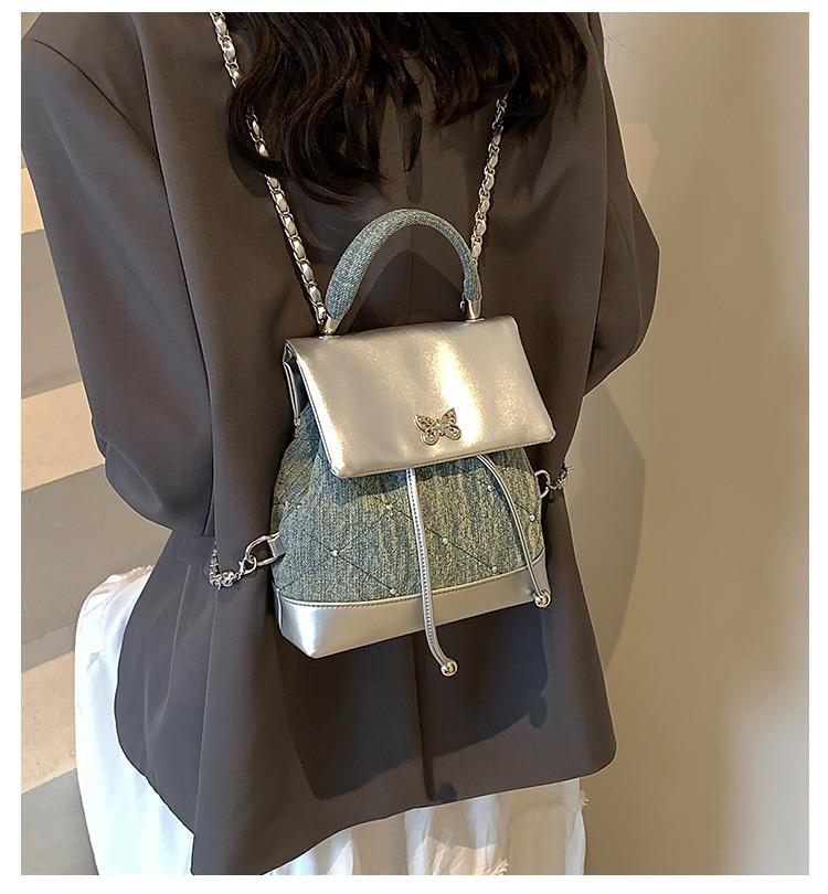 Women's 2025 Lightweight Fashion Backpack - Large Capacity Casual Handbag, Schoolbag, Bucket Bag for Travel