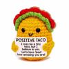 Kinder Geschenke Taco Haken Weben Puppe Reine Handgemachte Nette Emotionale Beruhigende Puppe Energie Geschenk Va T4J7