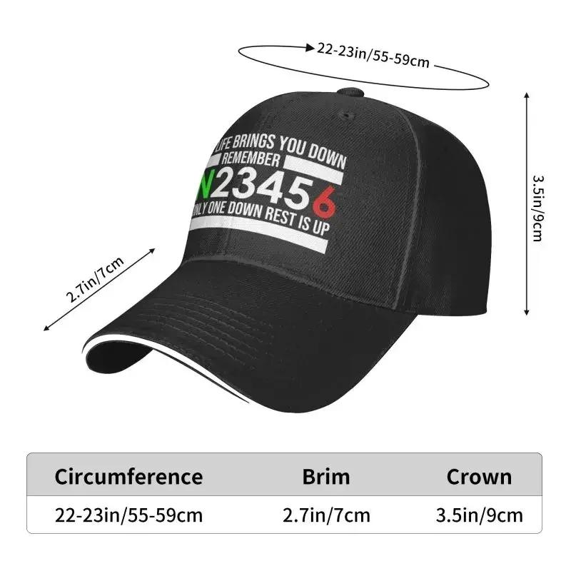 Personalized Motorcycle 1N23456 Baseball Cap Sports Men Womens Adjustable Motorbike Motor Sport Dad Hat Autumn