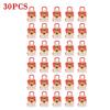 30PCS Doll Travel Suitcase Mini Size Carry-on Trolley Case Simulation Luggage Doll Accessories Christmas Candy Box Plastic