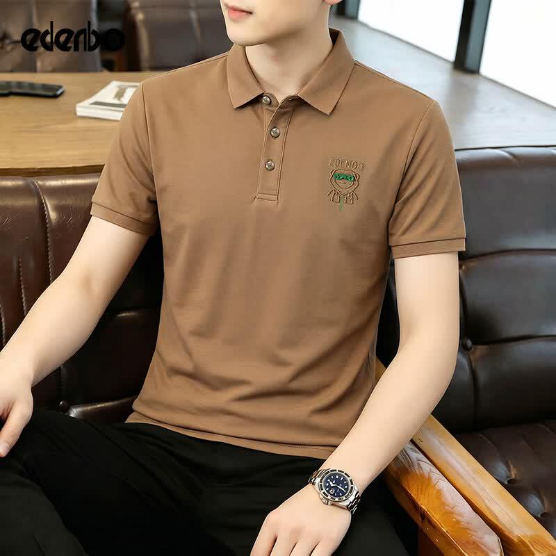 Edenbo Men s Embroidered Polo Shirt 4XL