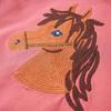 Old Pink Hooded Sweatshirt for Children 92/104/116/128/140