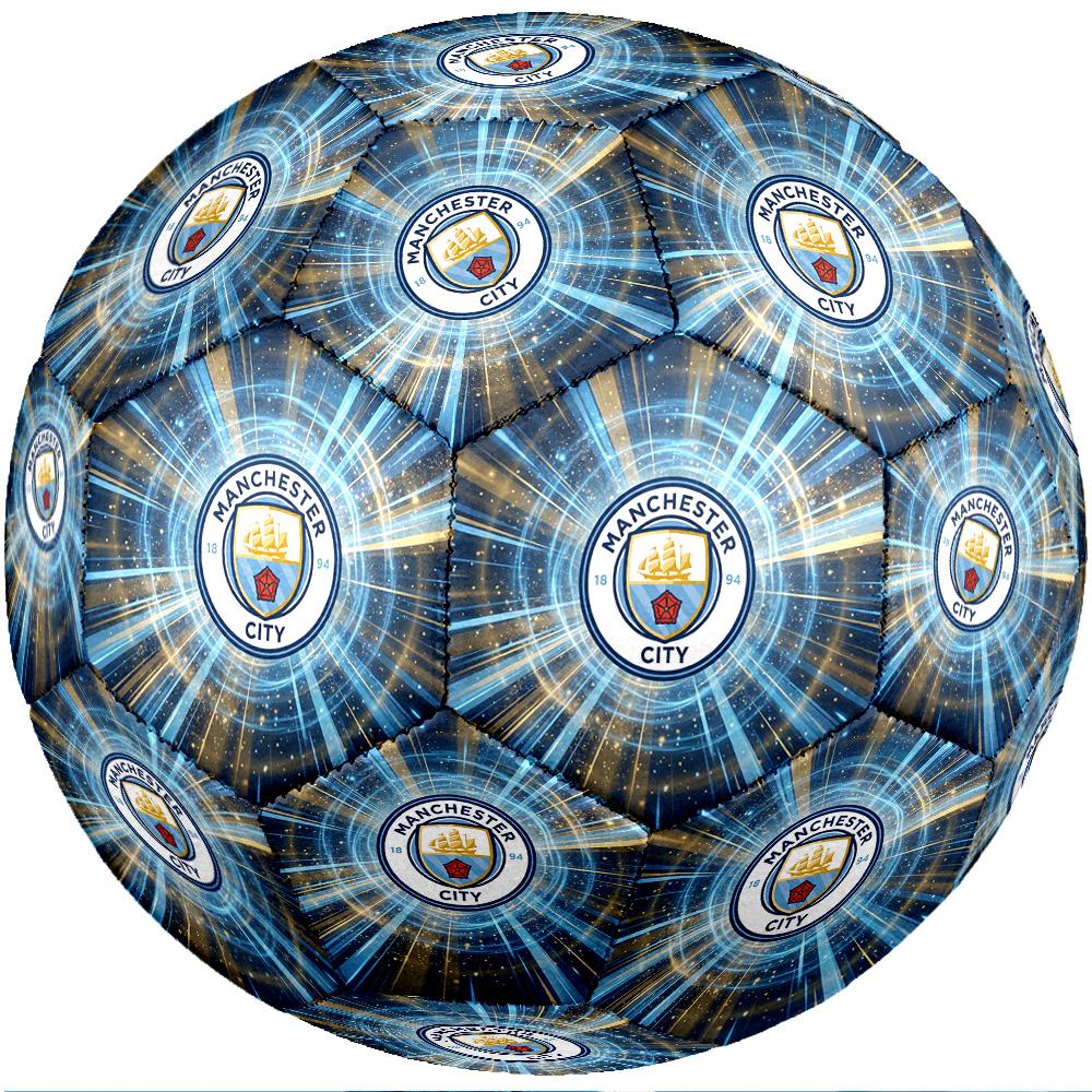 Ballon de football thème Manchester City Taille 5 Ballon de football Toucher Doux Ballon de football d'entraînement professionnel pour sports d'extérieur