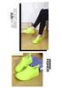 Women's Lightweight Korean Style Low-Top Waterproof Rain Boots with Hidden Heel - Non-Slip, Wear-Resistant, All-Season Outdoor Footwear