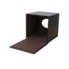 European Luxury Pu Leather Marble  Square Table Tissue Box Dispenser Storage Napkin Case   for Roll Paper