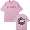 Rapper Kendrick Lamar DAMN To Pimp A Butterfly Mr. Morale & The Big Steppers Album Graphic Print Tshirt Male Hip Hop Casual Tees