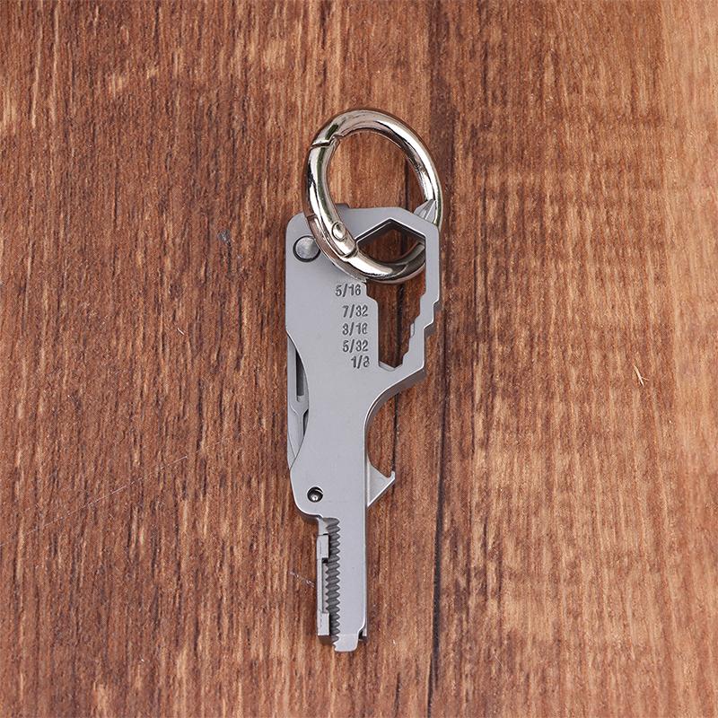 Multifunctional Folding Screwdriver Tool Keychain Portable Mini Emergency Repair Tools Home Use Outdoor Edc Multi-Tools