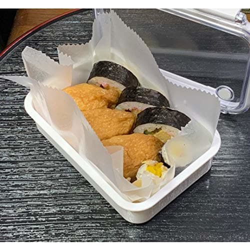San-ai Wax Paper (Saba Wrap), White, 100 Sheets In a Small PP Bag (Made In Japan), Water, Oil, and Humidity Resistant, Food-Grade Paraffin Paper [Size