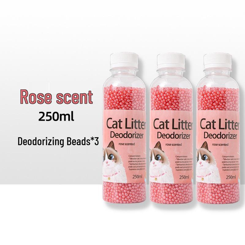 Cat Litter Deodorizing Beads - Odor Remover and Litter Box Companion