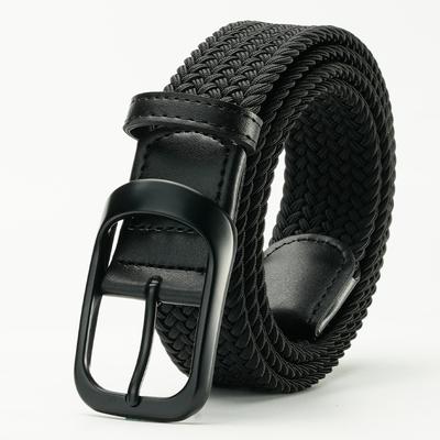 Herrengürtel Lässiger Nylon Gürtel Einfacher Outdoor Elastischer Gewebter Gürtel Dornschließe Gürtel Herren