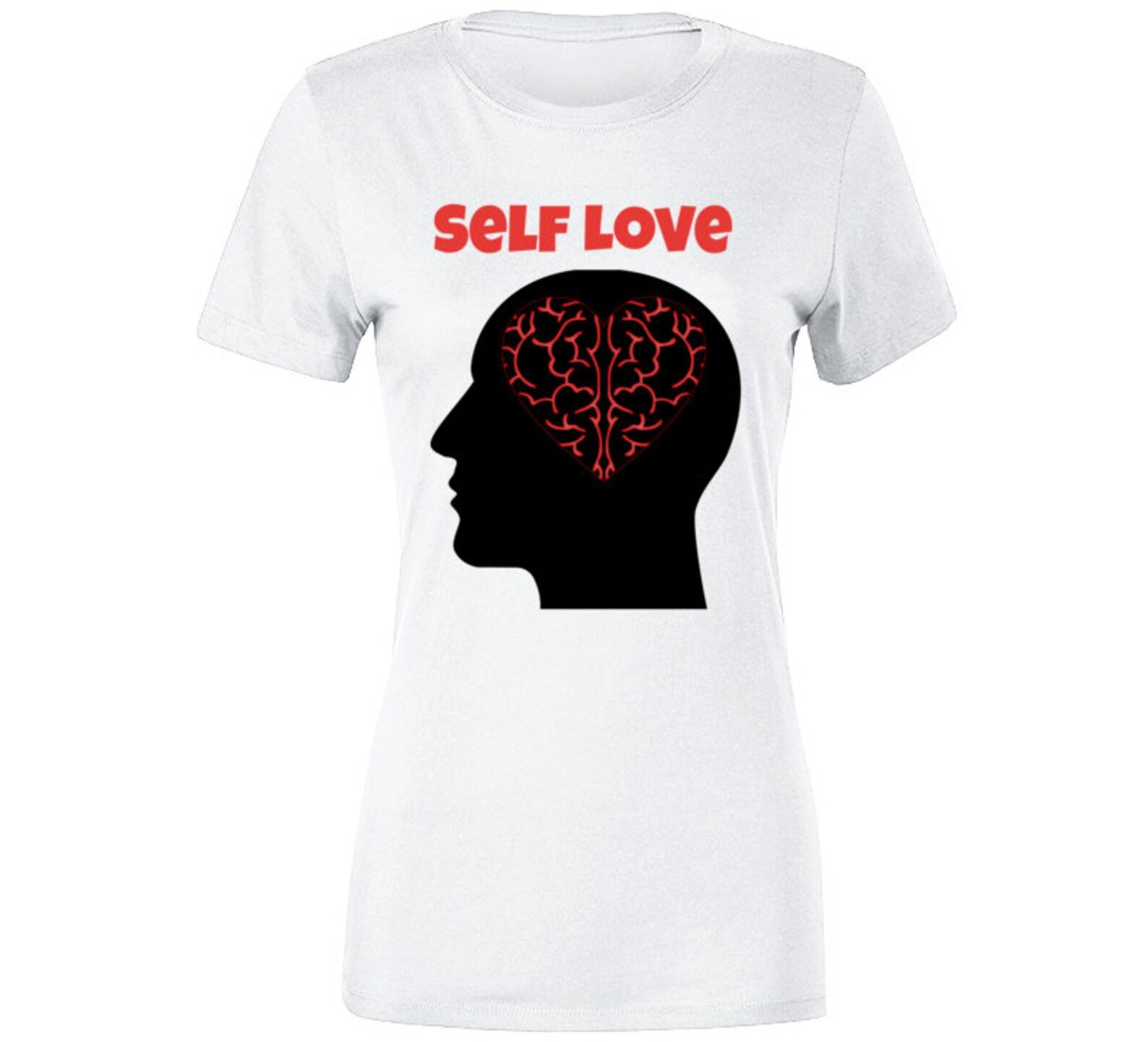 Mental Health Awareness Self Love Ladies T Shirt 4XL