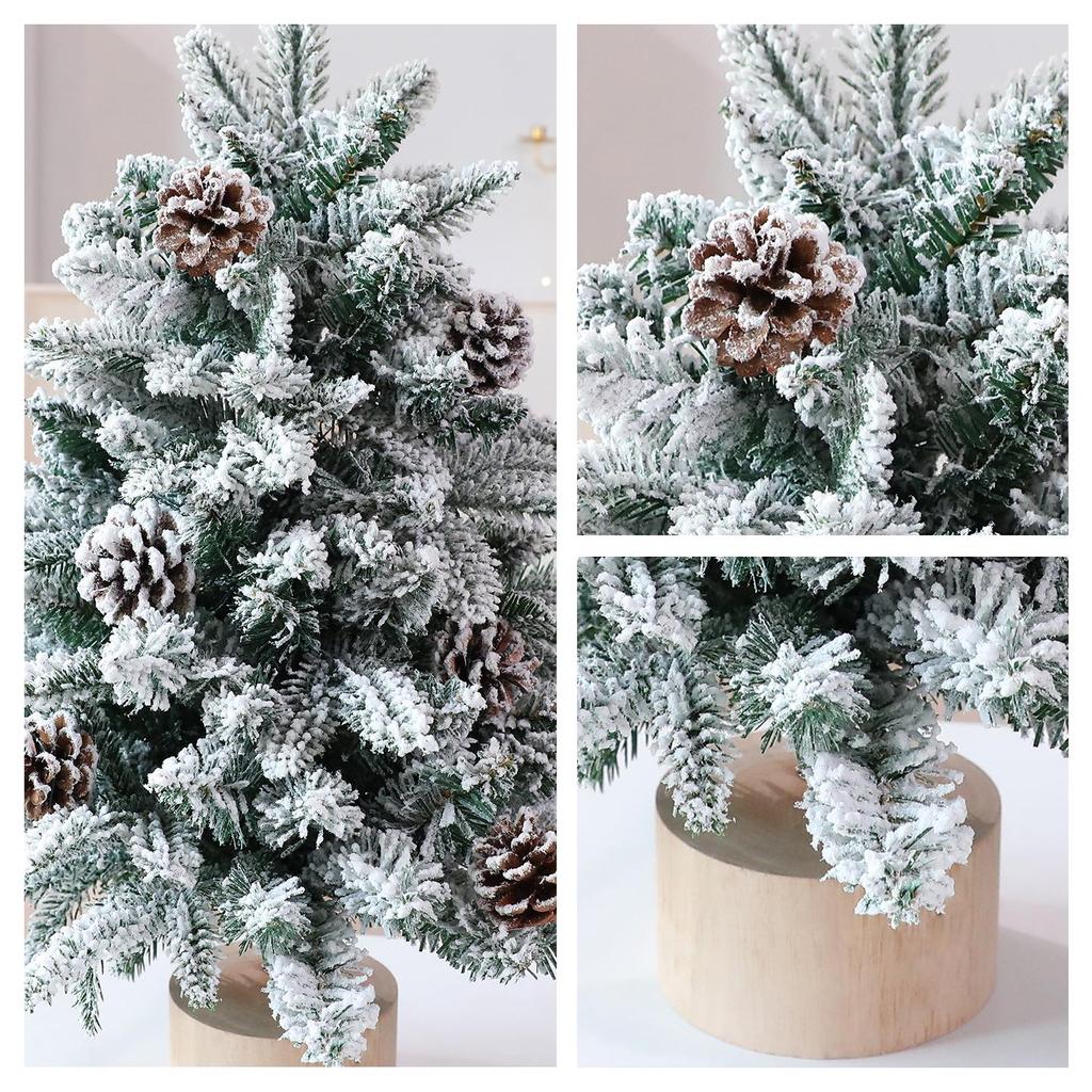 Shengyuan PE/PVC Pointed Christmas Tree Ornament for Desktop or Window Display