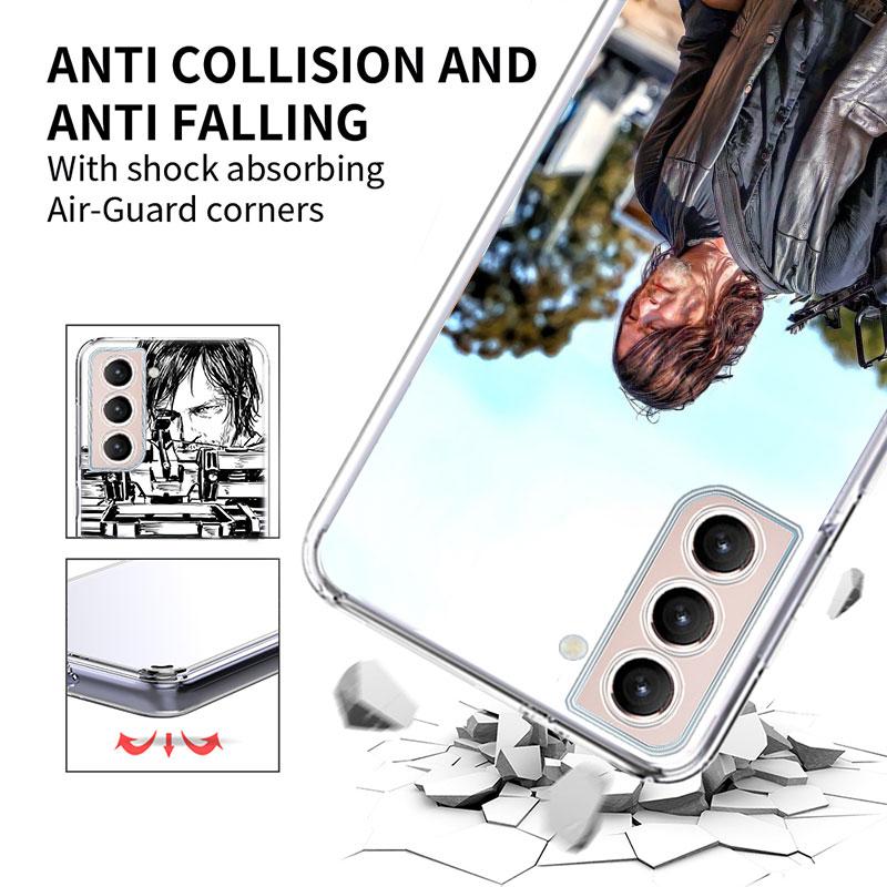 DARYL, The Walking Dead Man Phone Case For Samsung A16 A26 A36 A56 A17 A15 A25 A35 A55 A14 A24 A34 A54 A04S A05S Galaxy Note 20
