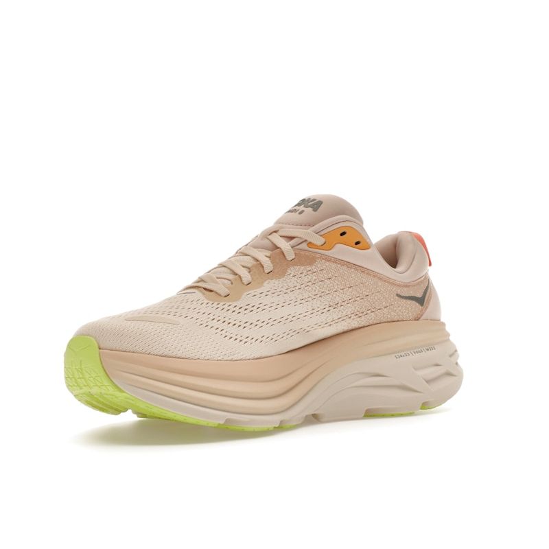 HOKA  Bondi 8 Cream Vanilla Women Sneakers 1127952-CMV