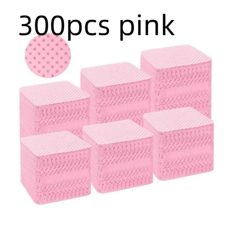 Heart Shape Lint Free Nail Wipes Nail Polish Remover Cotton Pads for UV Gel Makeup Cleaning