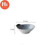 Hi Japanese Style Ceramic Rice Bowl Ramen Bowl Salad Noodle Soup Bowl Restaurant Steak Plate Kitchen Tableware Home Decoration