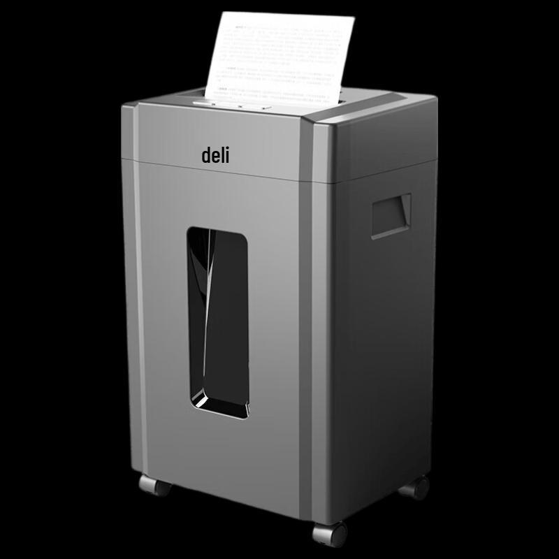 Deli 9904 Level 5 High-Security Paper Shredder CN plug (adapter included)