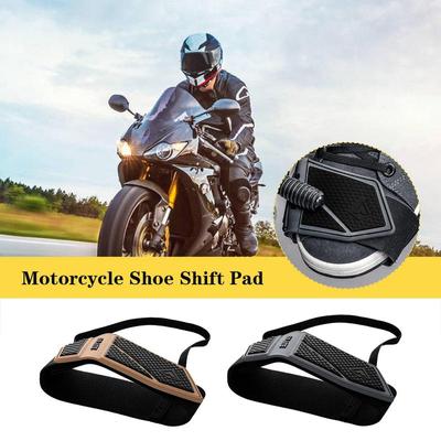 Motorcycle Shoe Protector Anti-scratch Motorcycle Foot Cover Wear Resistant Motor Motorbike Shift Pad Shoe Boot Protective Gear