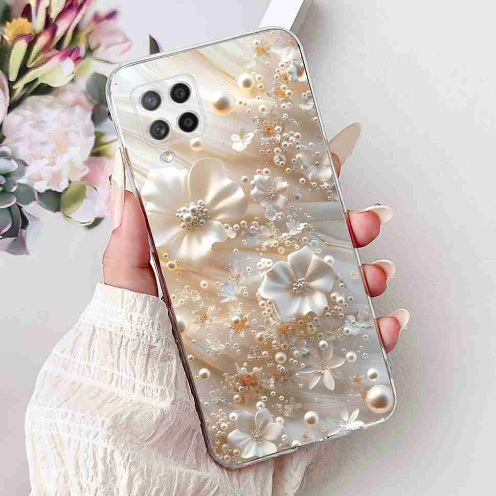 For Samsung Galaxy A42 5G Case Popular Pattern Flowers Soft Silicone TPU Cover For Samsung a42 A42 6.6" SM-A426B Fashion Shell