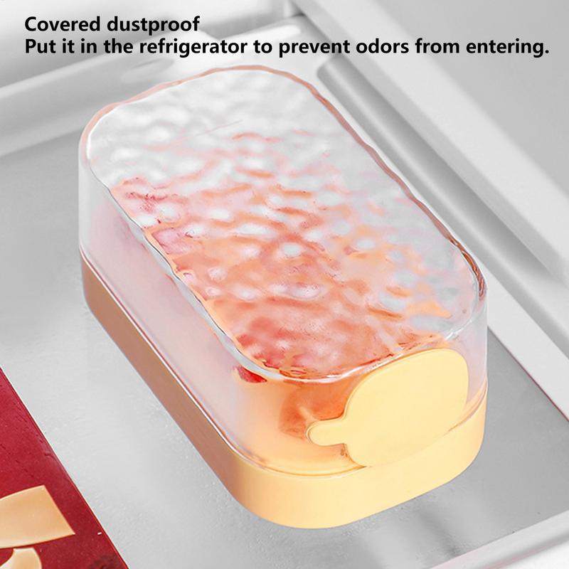 8 Grid Ice Tray Mold With Cover Food Grade Press Ice Cubes Box Ice Blocks Making Template Quick Demoulding Ice Maker