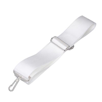 Tennis Net Center Strap Adjustable Height Tennis Net Straps Stainless Steel Buckle White