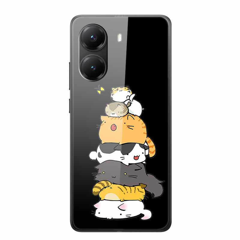 For Poco X7 Pro Phone Case Soft TPU Bumper Tempered Glass Hard Back Cover Case For Xiaomi Poco X7 Pro Case X 7 Pro Funda Coque