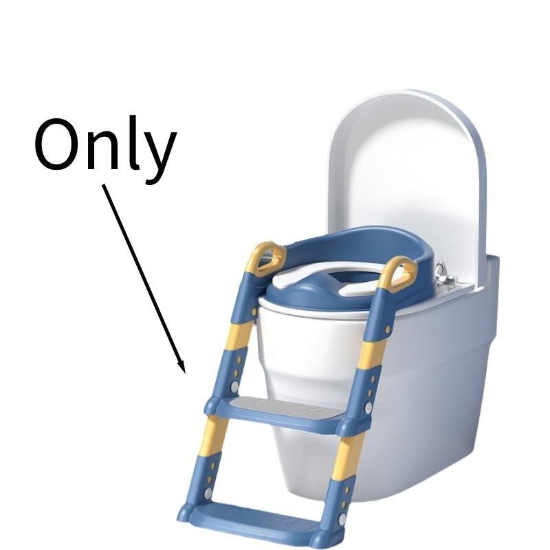 Children Assist Folding Ladder Toilet Seat Portable Bathroom Tools Material Pvc