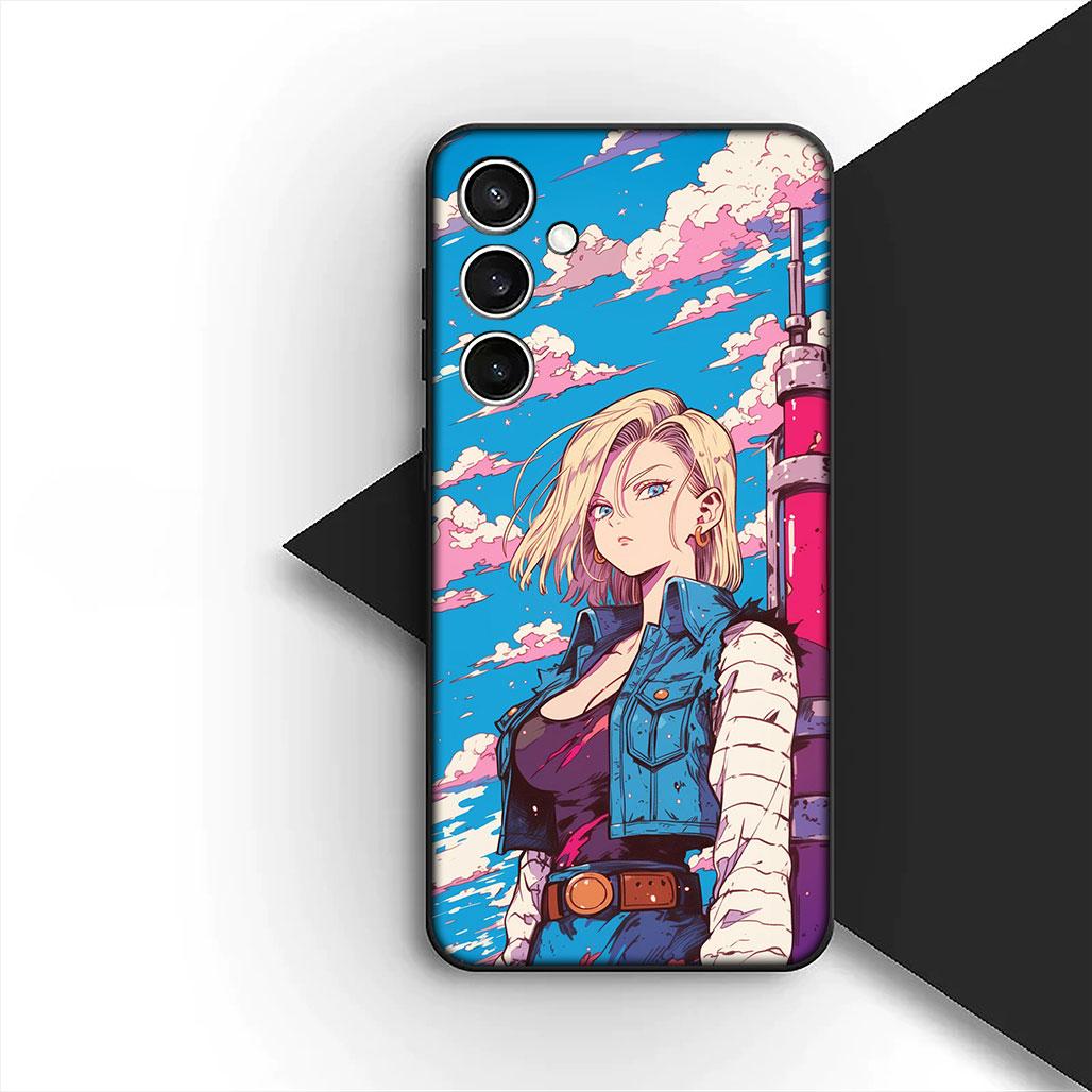 

Android 18 Dragon Goku Ball Z Silicone Cover for OPPO A80 A40 A18 A16 A17 A15 A38 A78 A79 A54 A57 A58 A60 4G 5G Coque Phone Case OPPO A40 4G