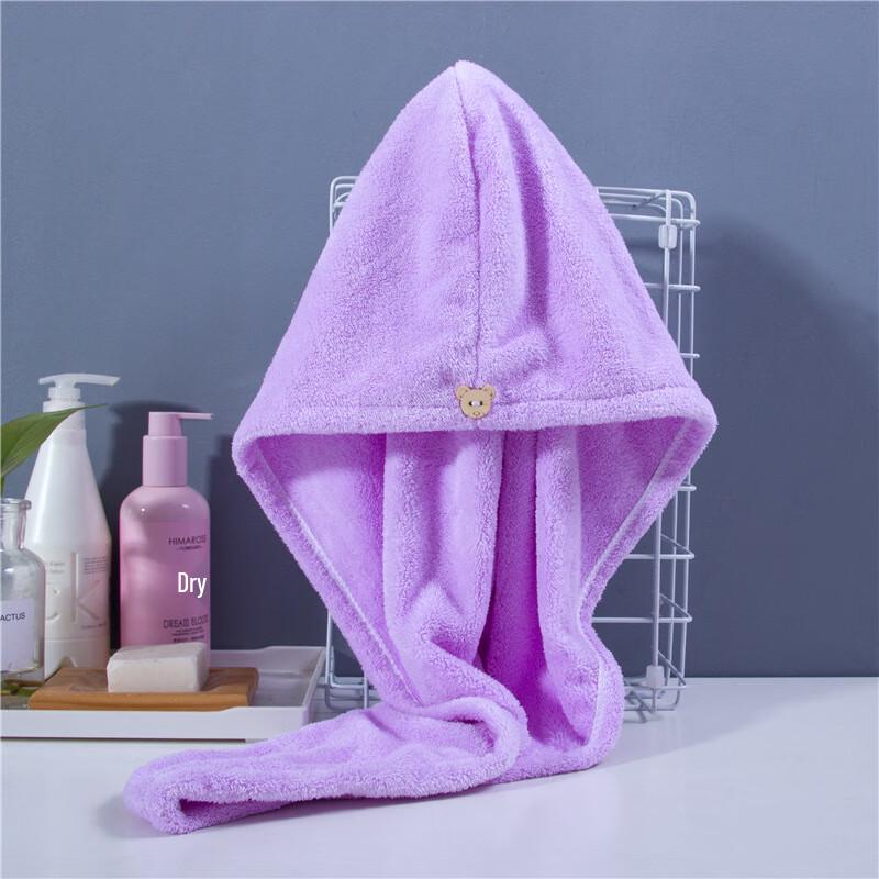 Super Absorbent Hair Drying Towel Cap