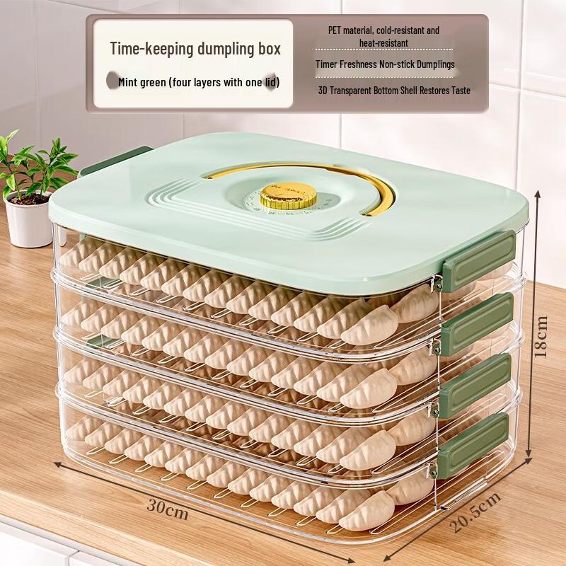 Lixin Food-Grade Refrigerator Dumpling Storage Box