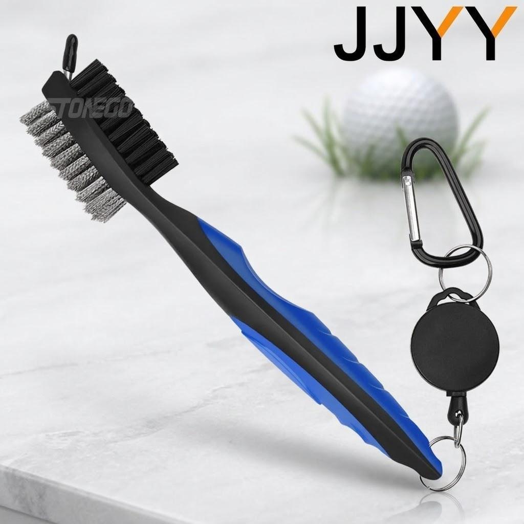 

Golf Club Groove Cleaner Multi Function Double Sided Brush Durable Bristles Golf Accessories Home Cleaning Tool синий