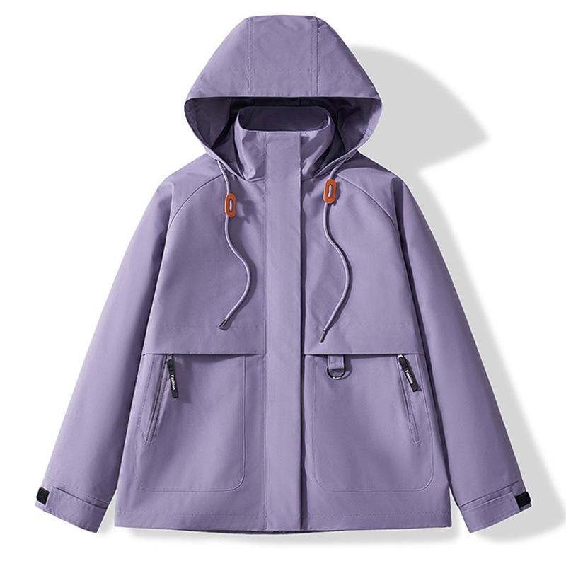 Couple's 3-in-1 Storm Hiking Jacket: Warm, Hooded, Windproof, Waterproof, with Removable Liner