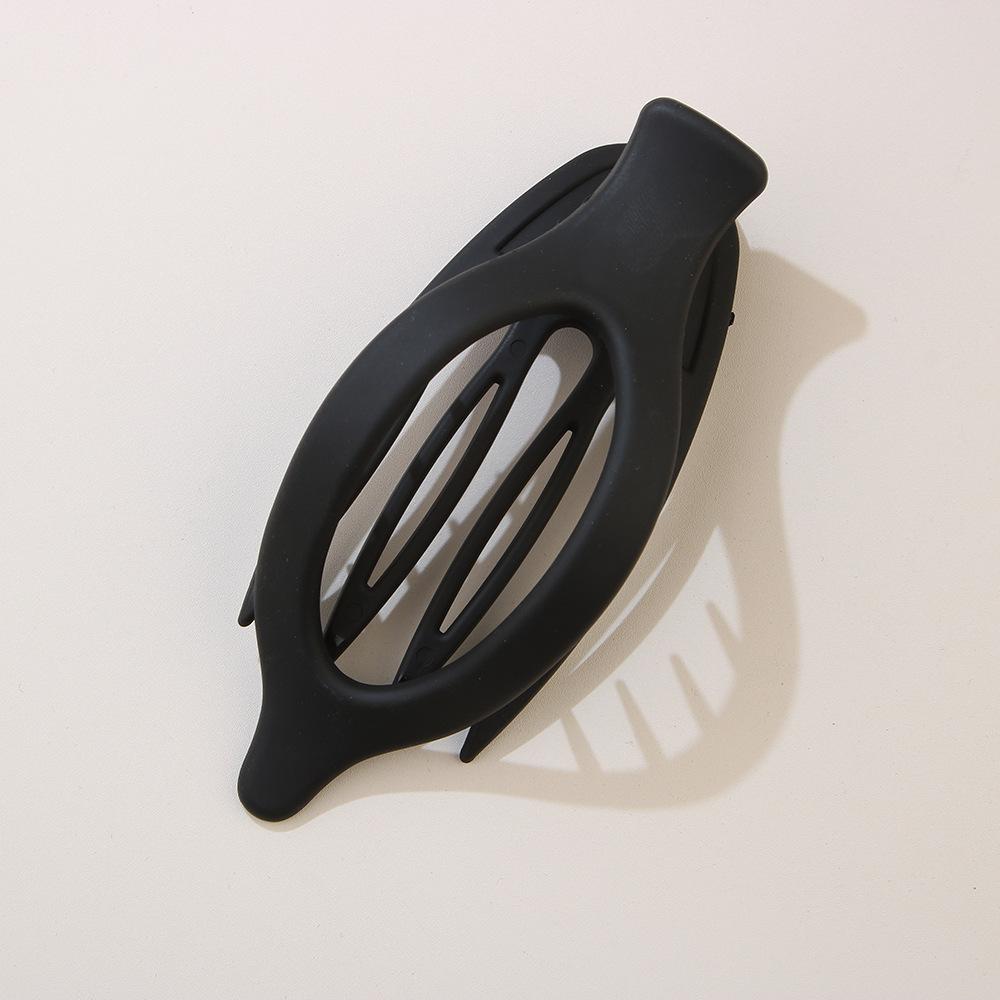 Forcina piatta ovale a becco d'anatra, clip per la parte posteriore della testa, presa forte, clip semplice, accessori per capelli