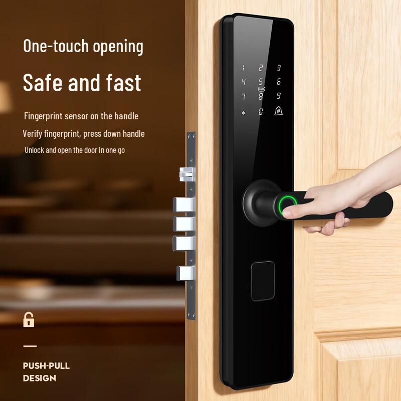 ZUCON Smart Fingerprint Door Lock CN plug (adapter included)