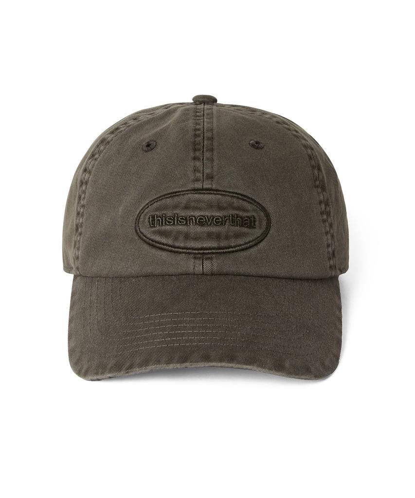 THISISNEVERTHAT Overdyed E/T-Logo Cap Charcoal
