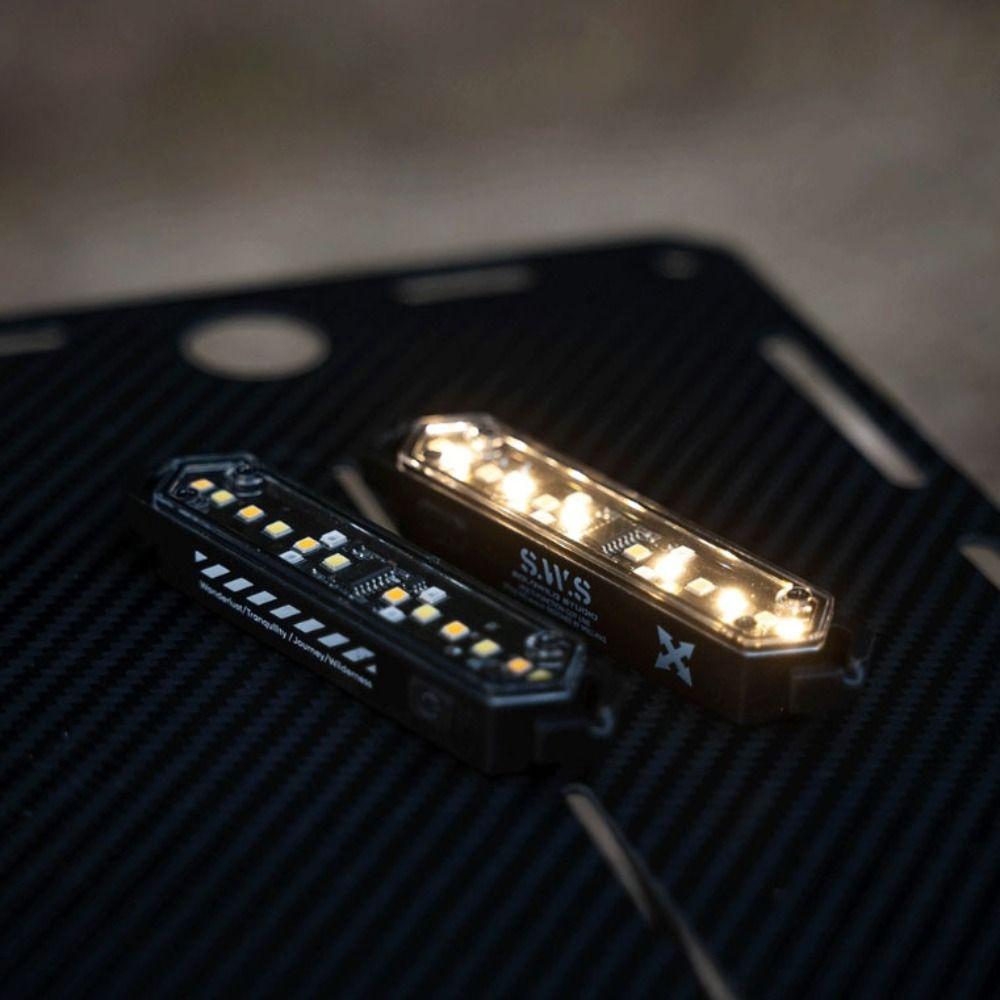 Adjustment Wind Rope Warning Light Magnetic Camping Wind Rope Lights  Camping Equipment