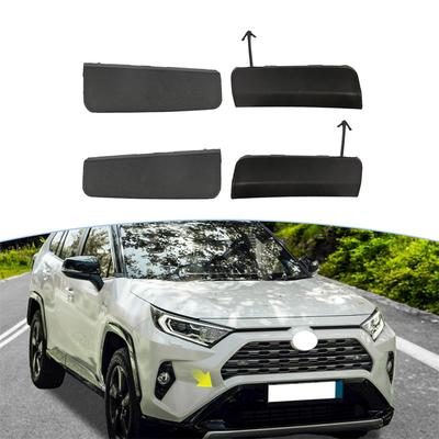 4PCS Front Bumper Tow Hook Cover Cap For Toyota RAV4 LE 2019-2023