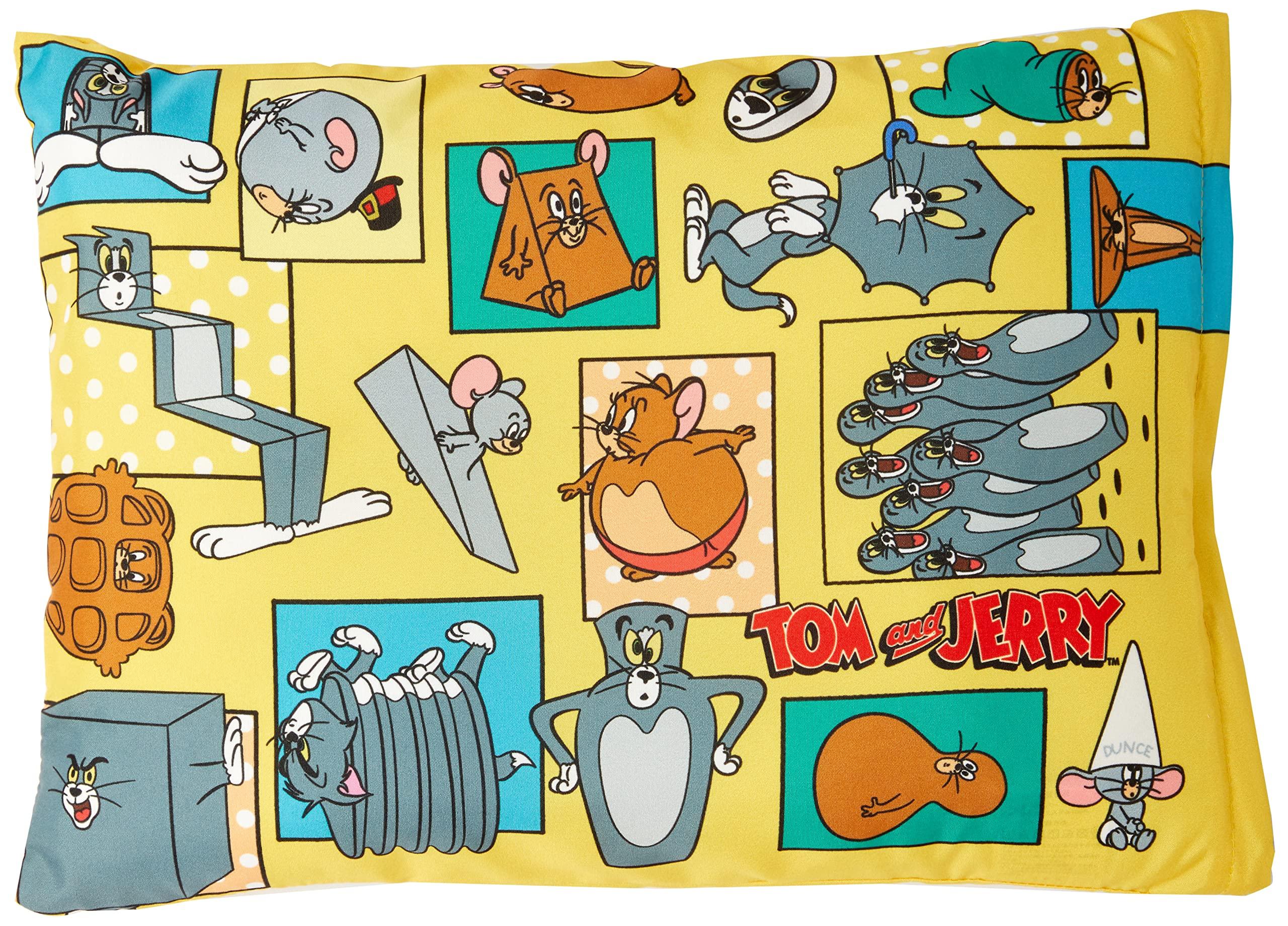 

Marushin Junior Tom and Jerry Comical Perfect for and Elementary Suitable for Boys and Character 4105035400 Pillow, Funny, Preschool, Kindergarten,