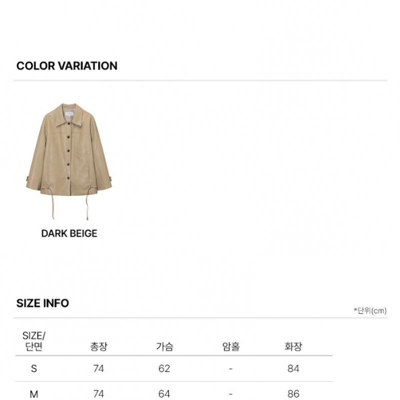 On On Leather Shirt Jacket Nel6sm221 96